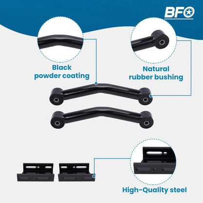 3in Suspension Lift Kit with Control Arms for Jeep Cherokee XJ (1984–2001)