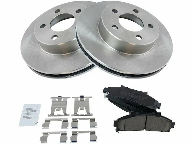 Front Brake Pad and Rotor Kit for Mazda B2500 (1998–2001) J632YN