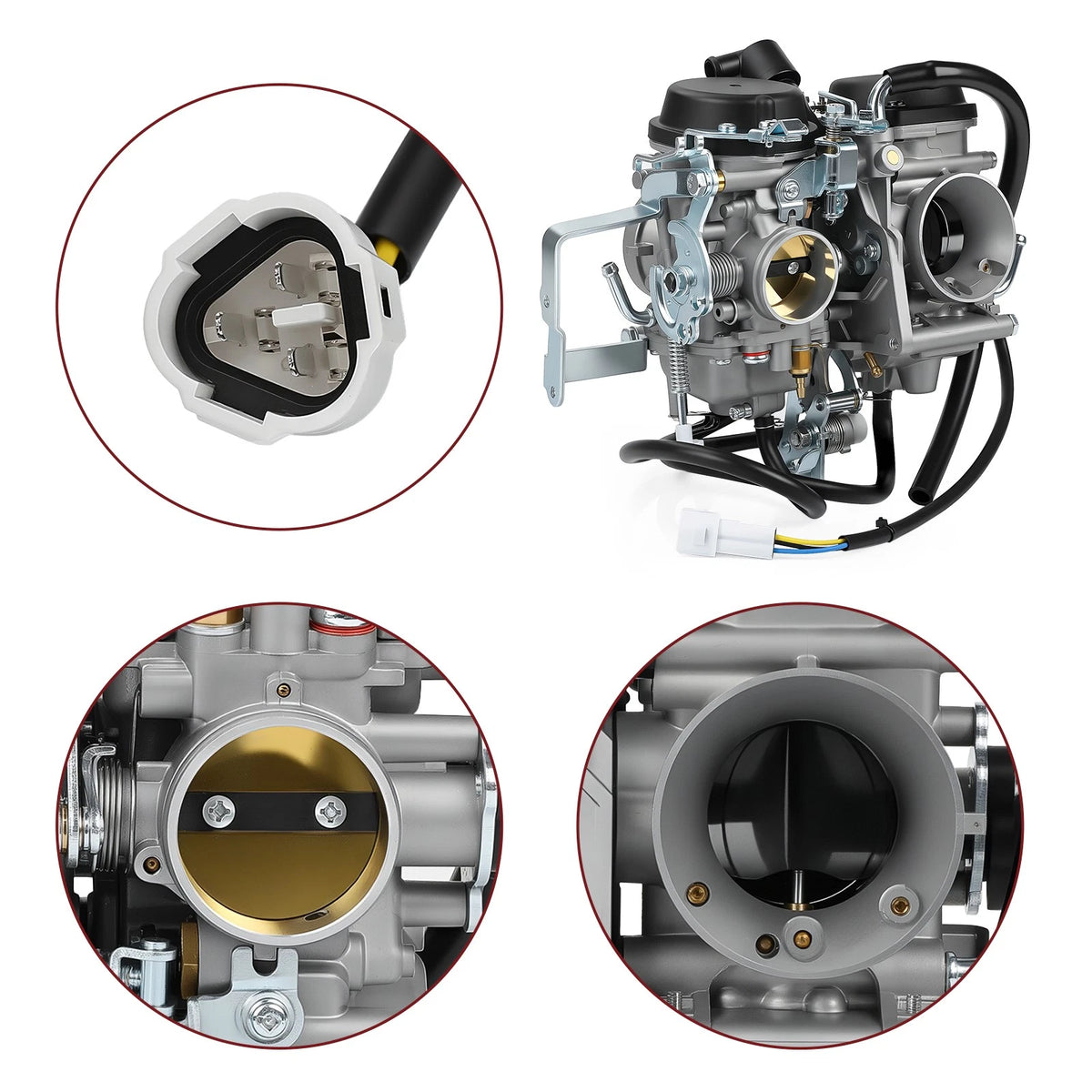 Carburetor for Yamaha V-Star 1100 (1999–2005) 5EL-14900-21-00, 5EL-14901-21-00, 5EL-14902-21-00