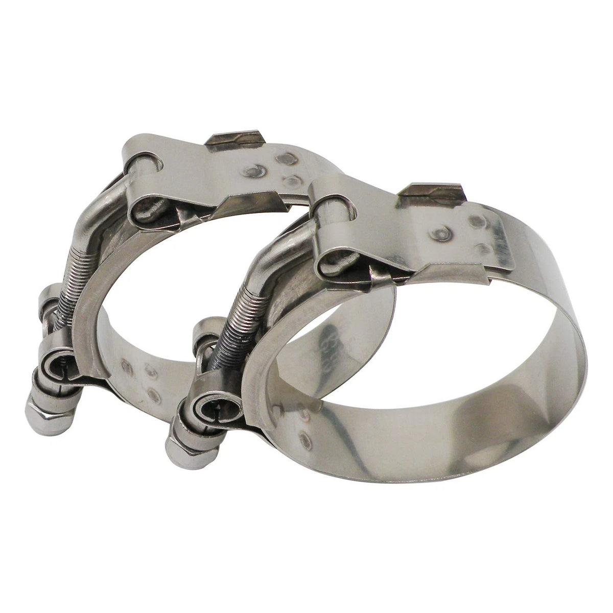 1.5" T-Bolt Hose Clamp for (35mm - 40mm) - Silver