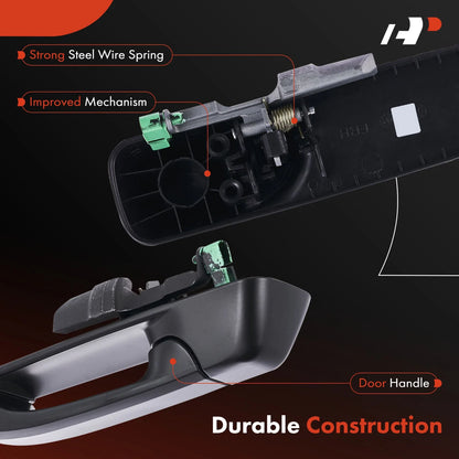 Rear Left Exterior Door Handle for Jeep Grand Cherokee WK (2005–2010)