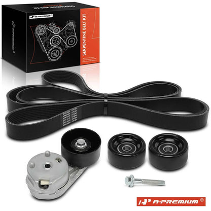 3X Serpentine Belt Drive Component Kit for Ford F-250 F-350 (1999–2016)