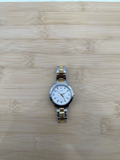 Timex Women's Premium Dress Watch 32mm Two-Tone/Silver-Tone (2019–2023)