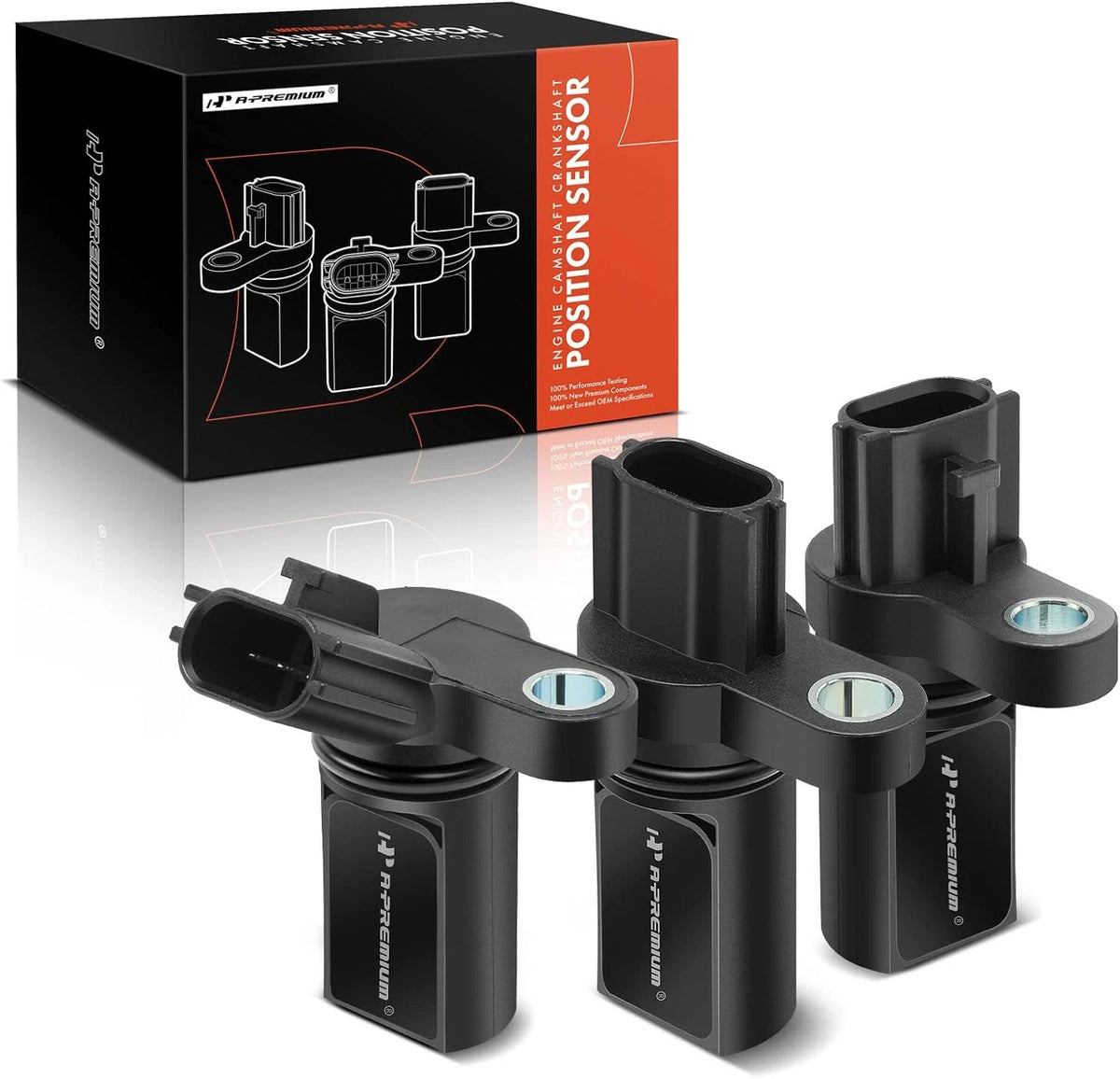 3X Camshaft Crankshaft Position Sensor for Nissan Infiniti (APCPS551MF)