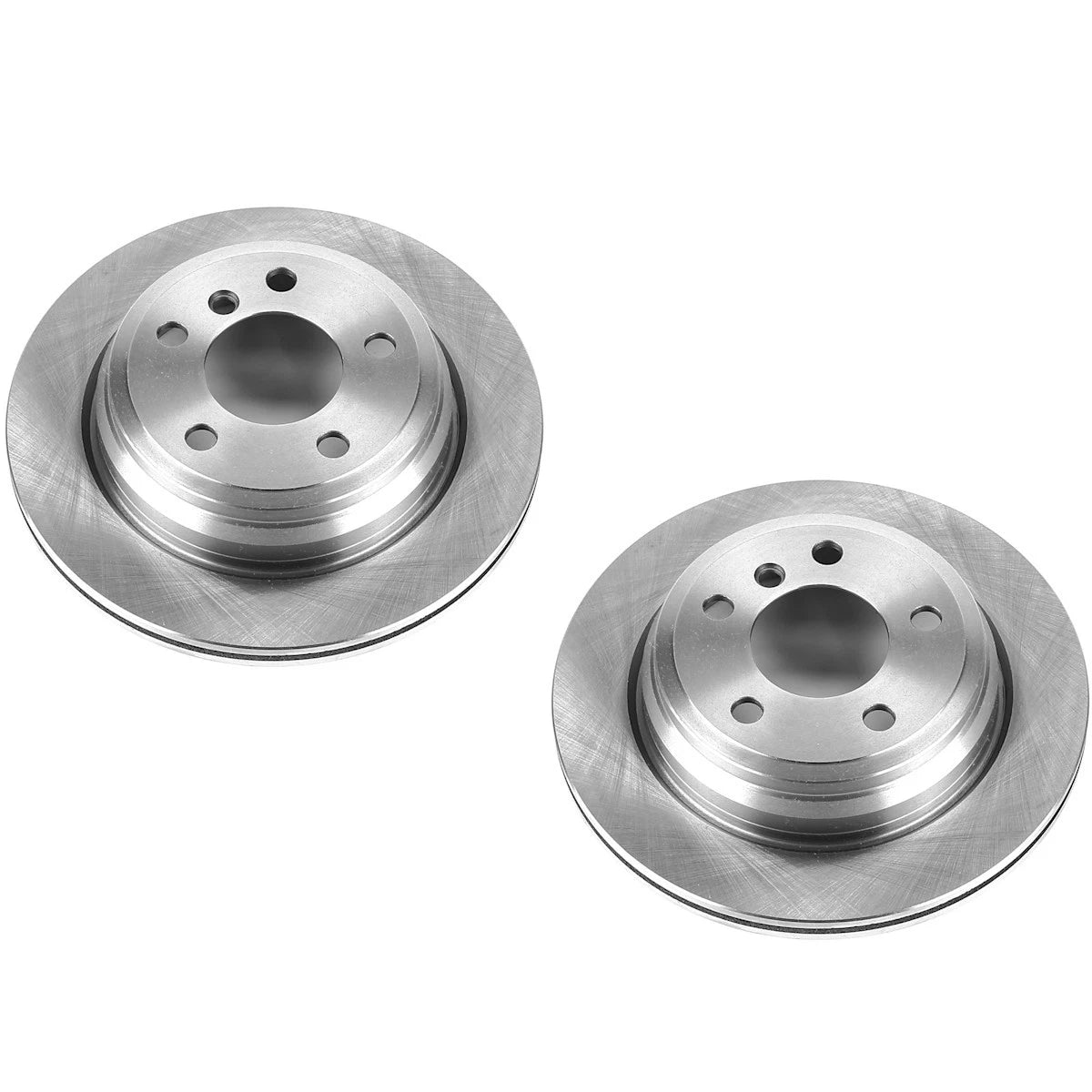 Set of 2 Powerstop Brake Discs Rear for BMW 430i xDrive Gran Coupe (2013–2020)