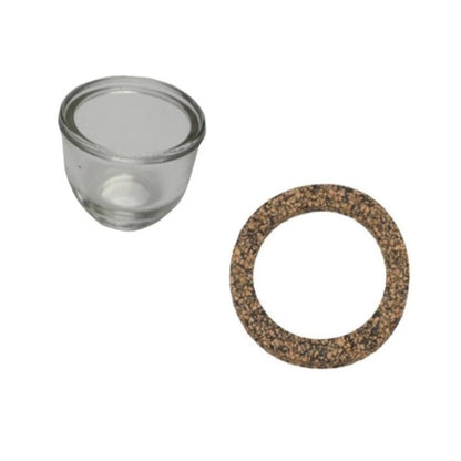 Fuel Sediment Glass Bowl & Cork Gasket for Ford 2N 8N 9N NAA (1939–1952)