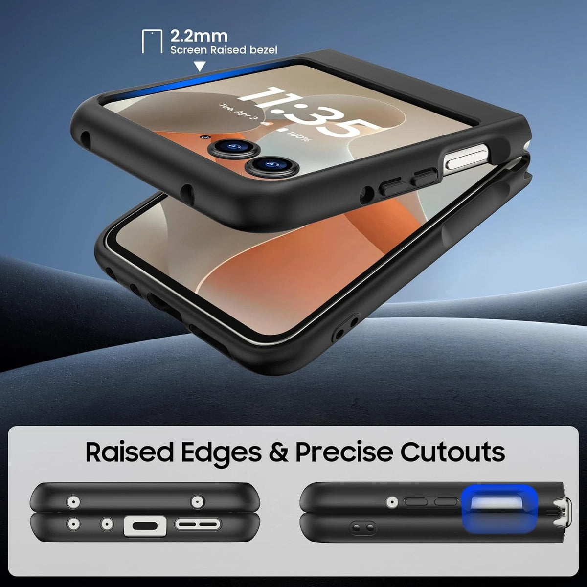 Magnetic Case for Motorola Razr 2024/2025, Compatible with MagSafe