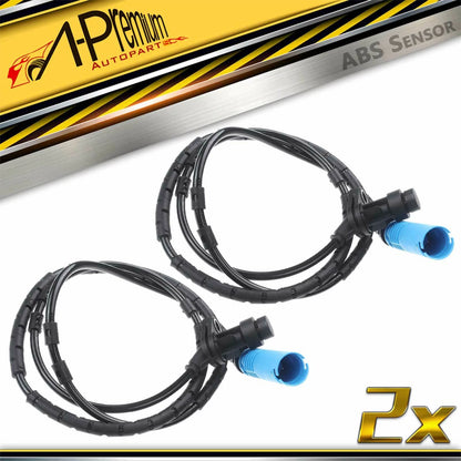 2X Rear ABS Wheel Speed Sensor for BMW E90 F30 325xi 330xi (2001–2005) 34526756383, ALS451