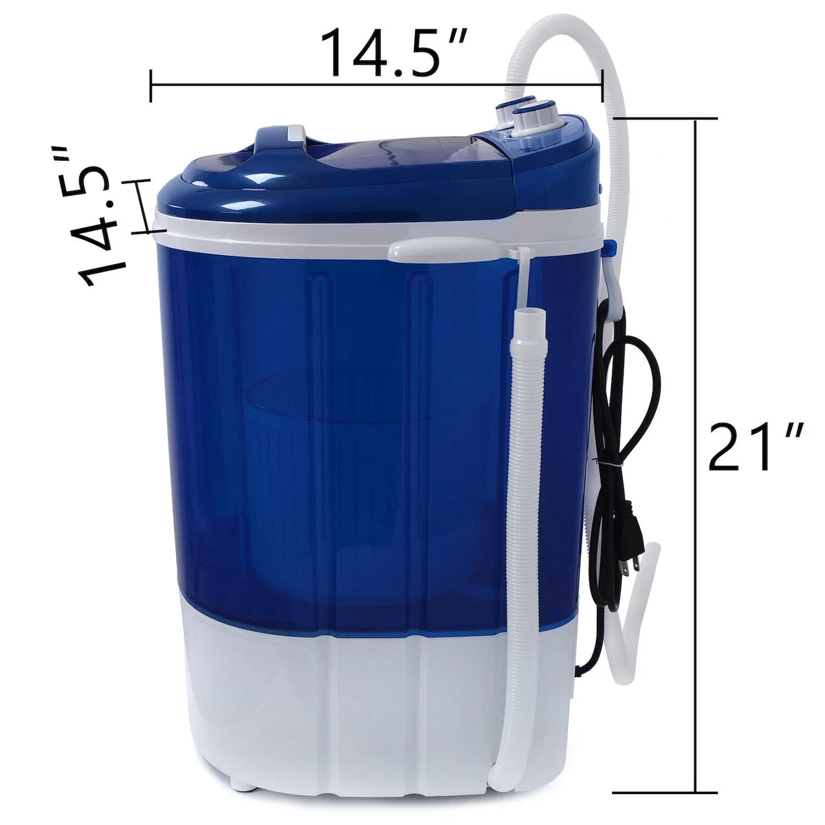 Mini Portable Washing Machine with Spinner for Apartment Traveling (3kg)