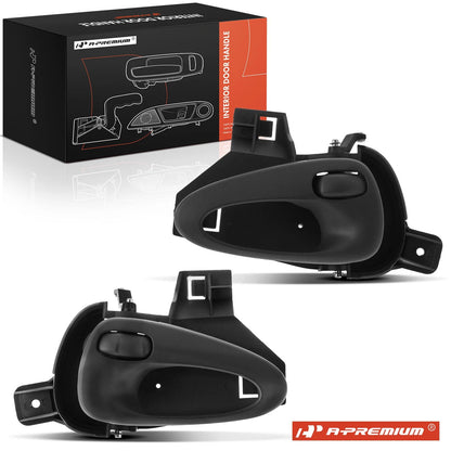 2X Rear Gray Interior Door Handle for Pontiac Grand Am (1999–2005) 22616253, 22616252