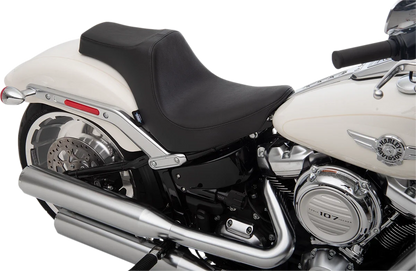 Predator III Seat for Harley FXBR/S (2018–2022) - Black Smooth