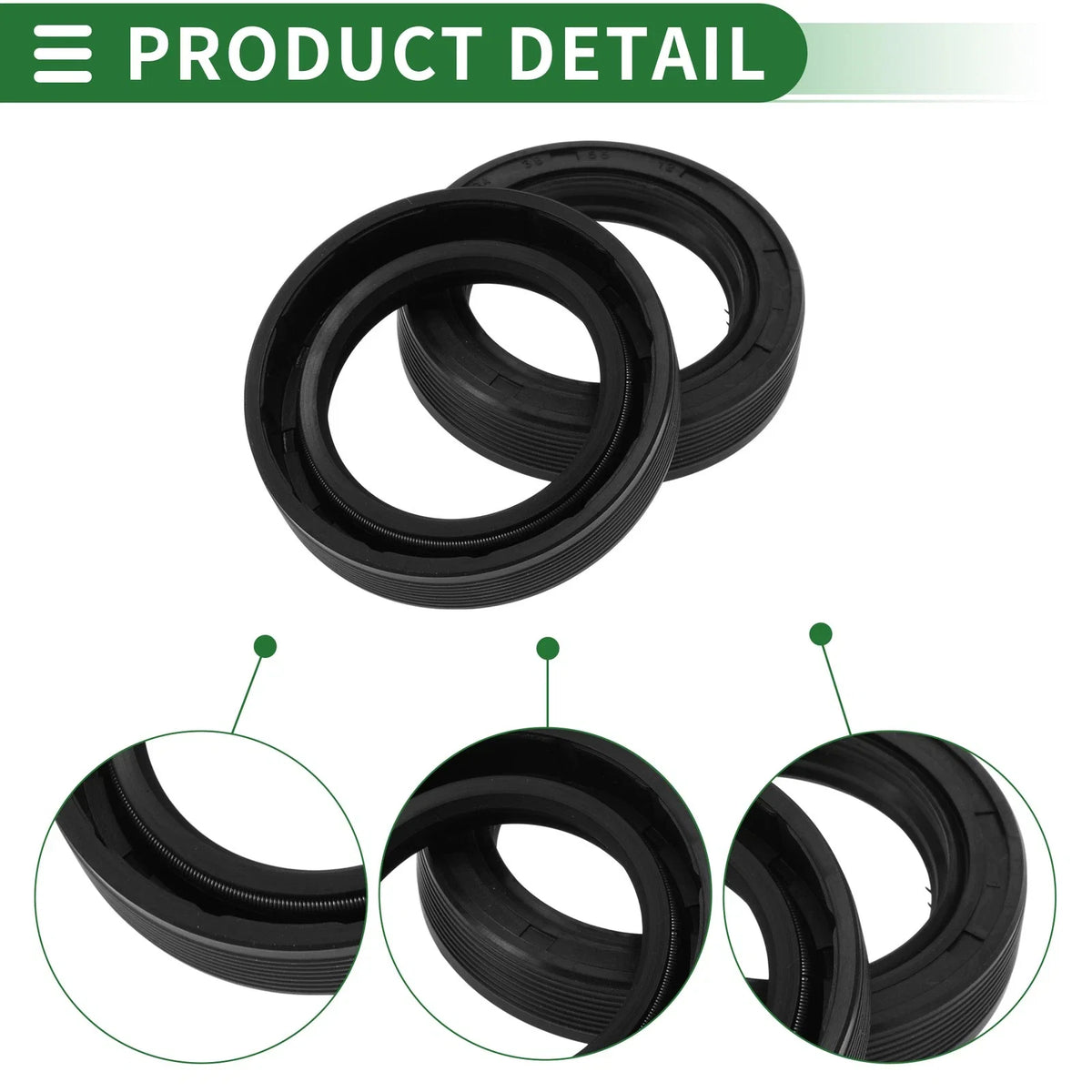 Oil Seal for Rotary Shaft (38x55x12mm)