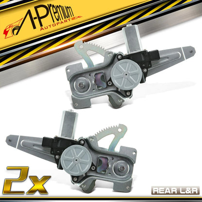 Rear Power Window Regulator with Motor for Subaru Impreza XV Crosstrek (2012–2017) 62222FJ000, 62222FJ010
