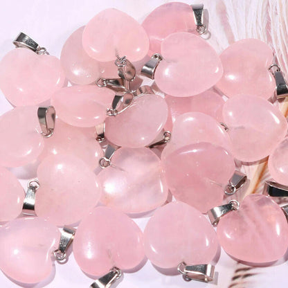 10X Crystal Stone Opal Healing Reiki Necklace Pendants for