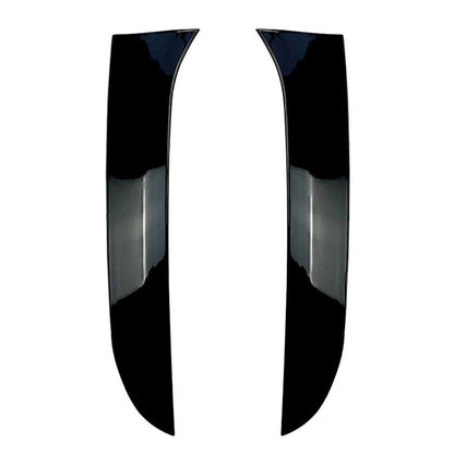Pair Rear Window Side Canard Spoiler Splitter Trim for Golf 6 MK6 (2009–2013)