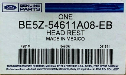 Head Rest Assembly for Ford Mercury Fusion Milan (2011–2012) BE5Z54611A08EB