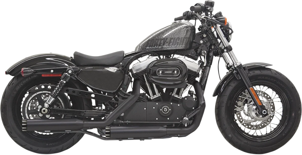Bassani Firepower Series Slip-On Mufflers for Harley Sportster