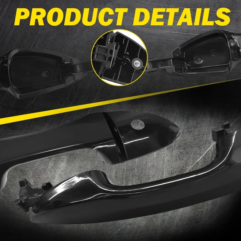 Set of 2 Exterior Door Handles for Toyota Corolla (2014–2019)