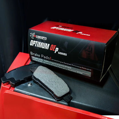 2X Rear Brake Pad Set for Jaguar I-Pace (2019–2020) 2551-1821-11
