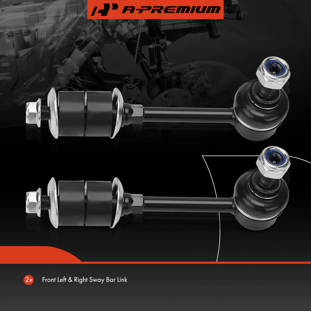 2X Front Stabilizer Sway Bar Link for Toyota 4Runner (1990–1995) 4882035010, MK80565