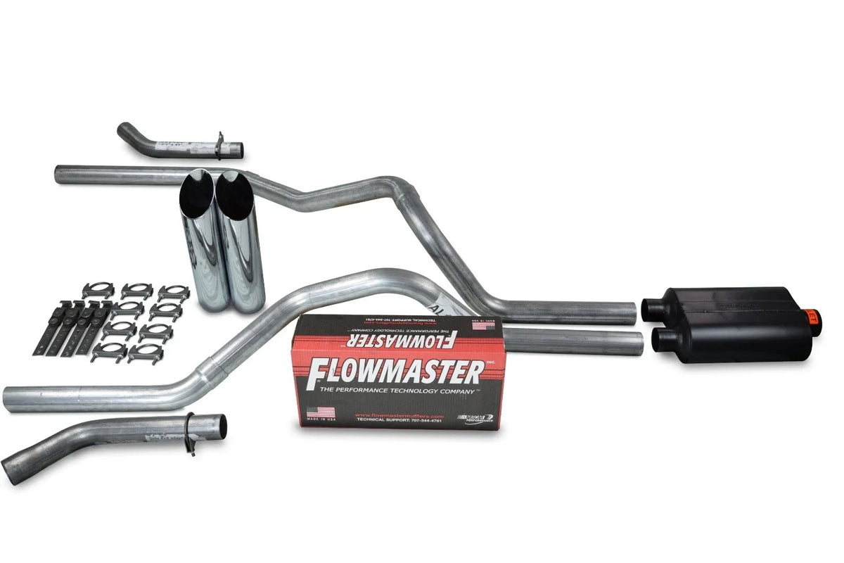 2.5" Dual Exhaust Kit for Dodge Ram 1500 (2009–2018) Flowmaster Super 40