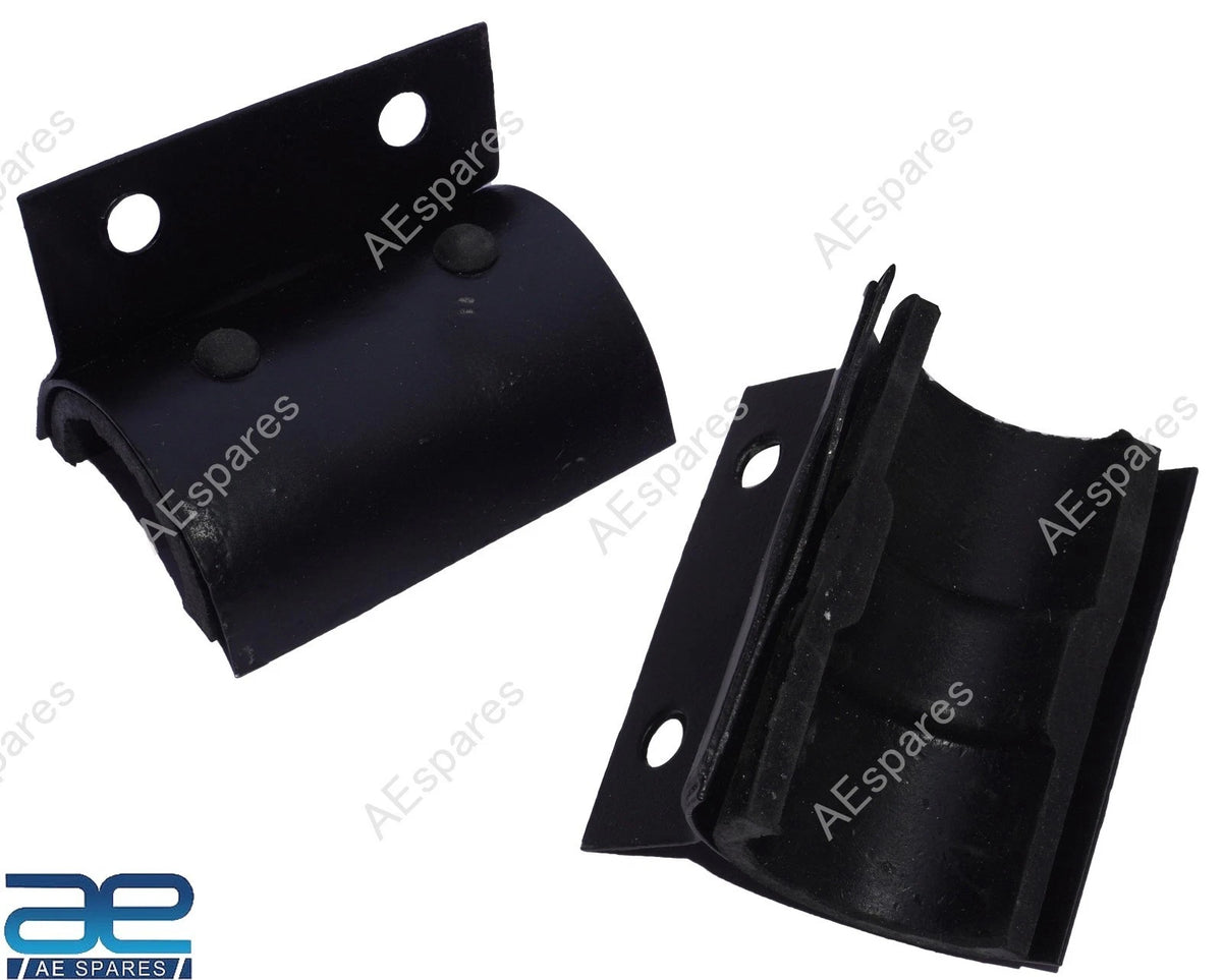Set of 2 Radiator Support Brackets with Rubber for Suzuki 800 (1986–2005) 17810M84010, 17812M78121