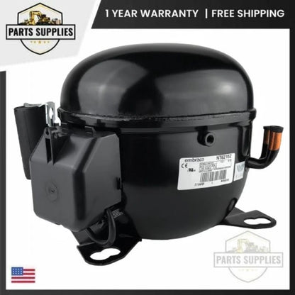 Embraco NT6215Z1 1/2 HP Reciprocating Compressor for Refrigerator Dryer