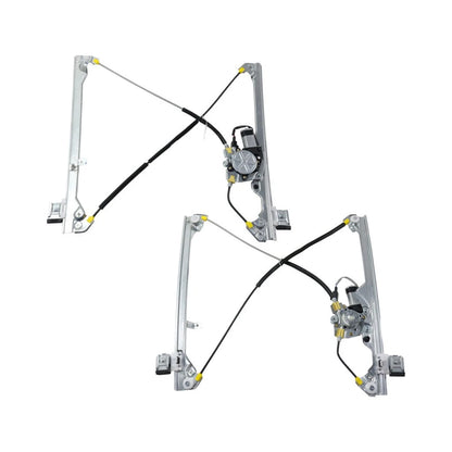 Set of 2 Window Regulators for GMC Sierra 1500 HD (2001–2003) GM1350110, GM1351110