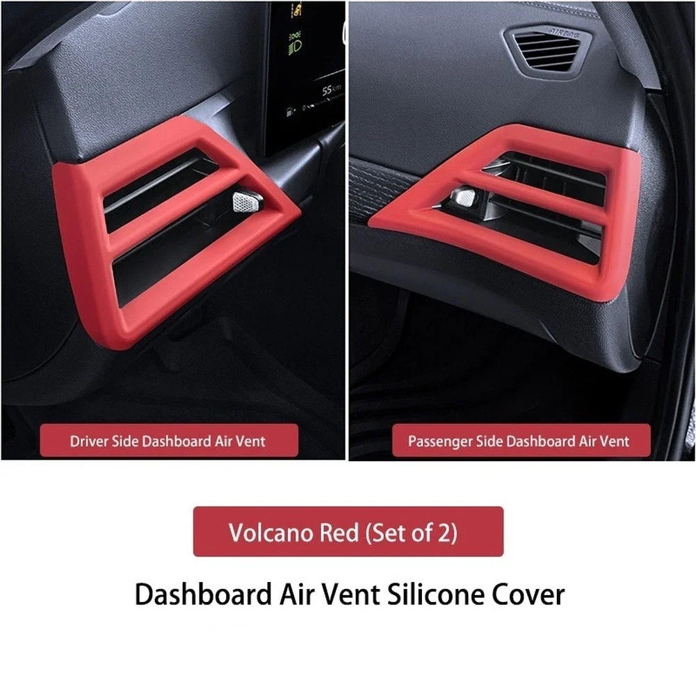 Silicone Vent Cover Set of 2 for Specific Dashboard Air Conditioner
