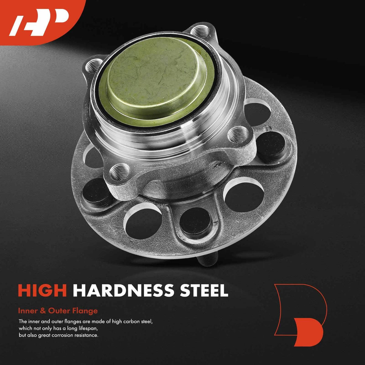 Rear Wheel Hub & Bearing Assembly for Honda Ridgeline (2017–2022) 42200TJZA01, 512585
