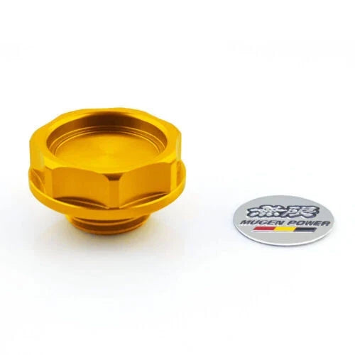 JDM Billet Oil Filler Cap + Radiator Cap + Battery Tie Down for Honda Civic