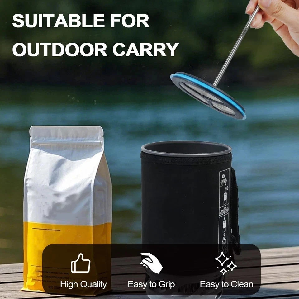2-Pack Silicone French Press Coffee Makers for Jetboil Flash