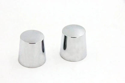 Billet Chrome Handle Bar Ends for Suzuki GSXR 1000, Yamaha R1, R6 (2000–2023)