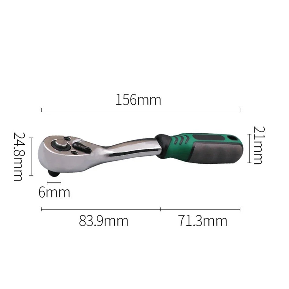 Torque Ratchet Wrench 14" Drive 72 Teeth for Universal Use