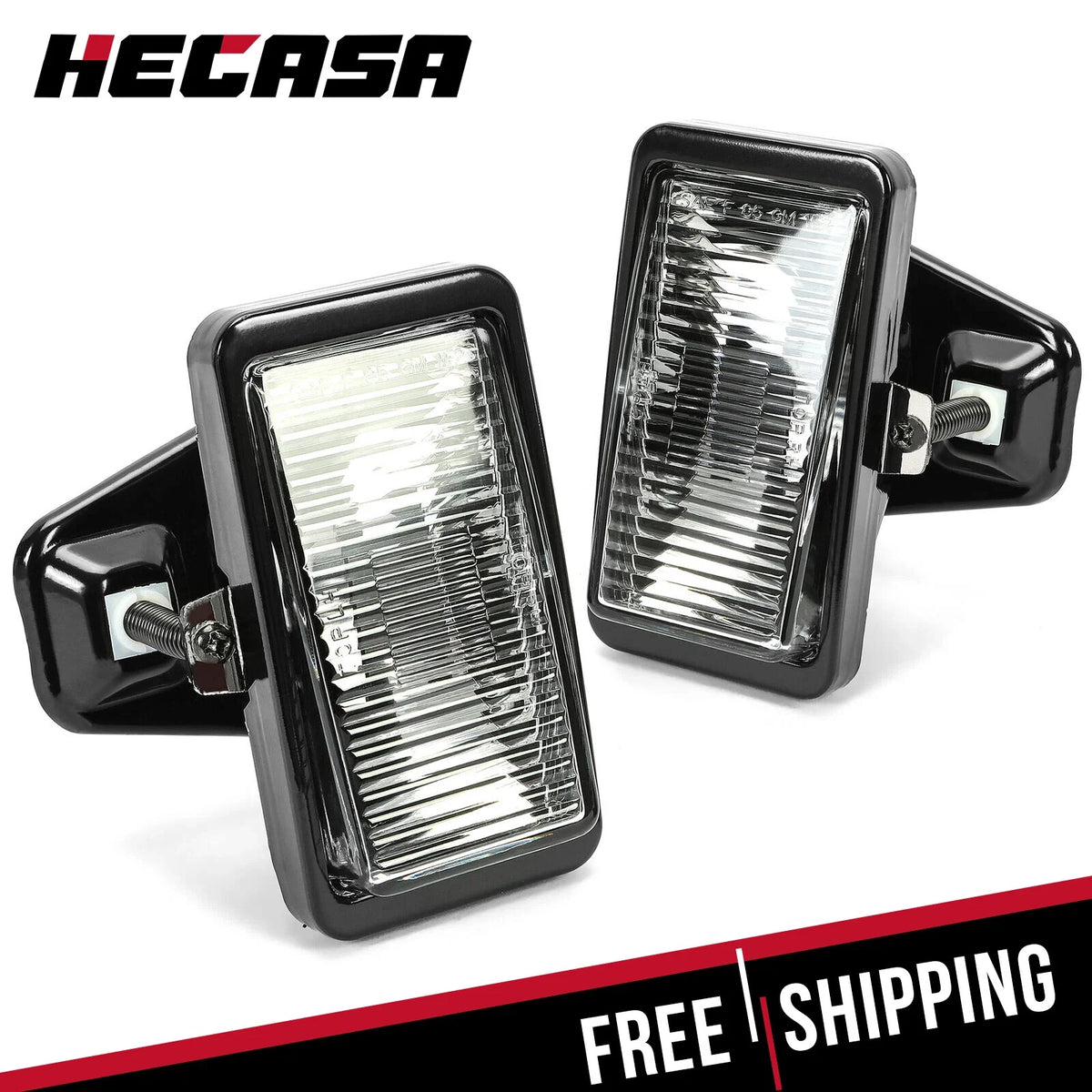 Fog Light Lamp Pair with Bracket for 1985-1992 Camaro IROC-Z Z28