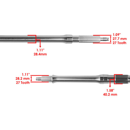 Rear Axle Shaft for Yamaha Kodiak 400 YFM400 (2003–2004) RX141A1002