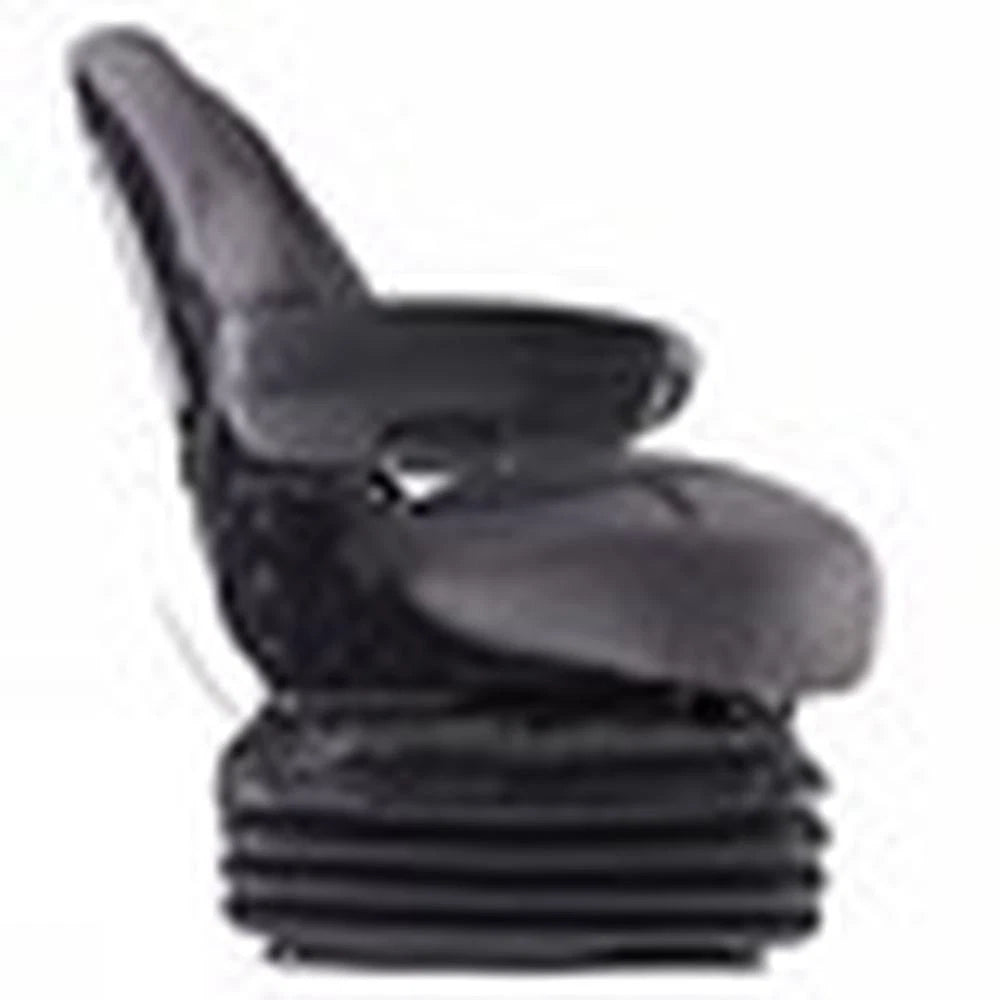Mid Back Seat for Massey Ferguson (S8301990) - Gray Fabric, Air Suspension