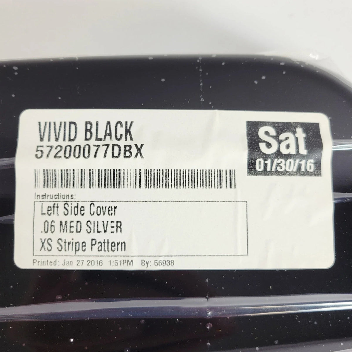 Left Side Cover for Harley Street Glide Special (2015) 57200077DBX - Black