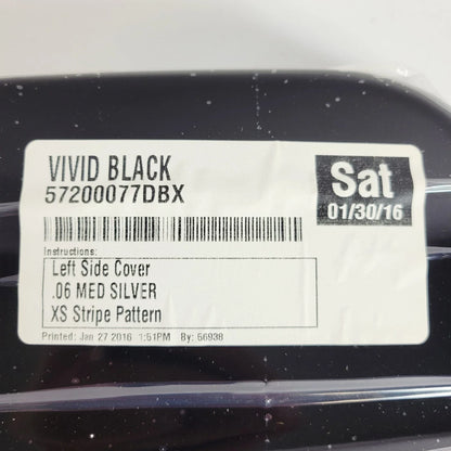 Left Side Cover for Harley Street Glide Special (2015) 57200077DBX - Black