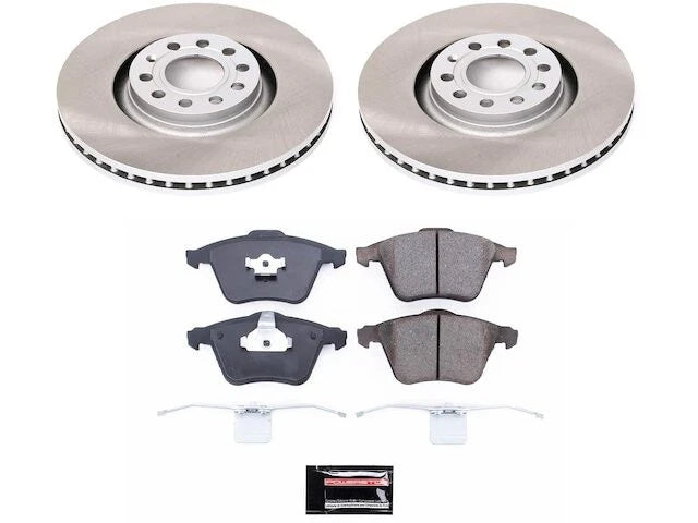 Brake Pad and Rotor Kit for Audi Allroad Quattro (2001–2005) 67455CZTZ
