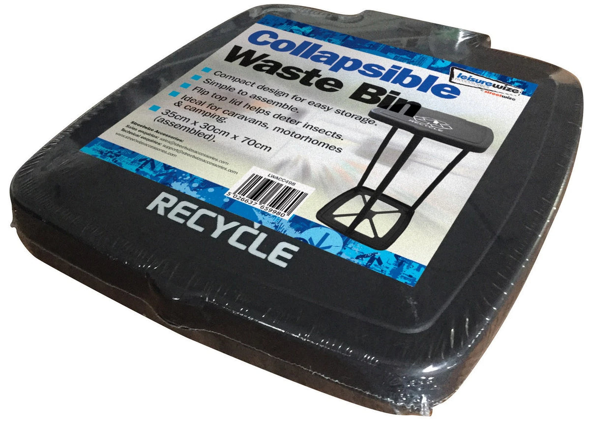 Collapsible Waste Dust Bin for Motorhome Boat (LWACC498)