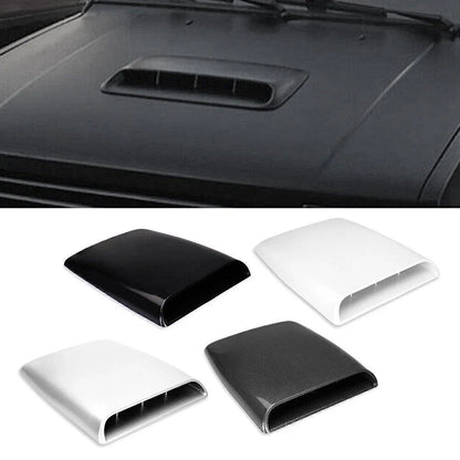 Air Flow Intake Scoop Vent Cover for Universal Car SUV (Black)