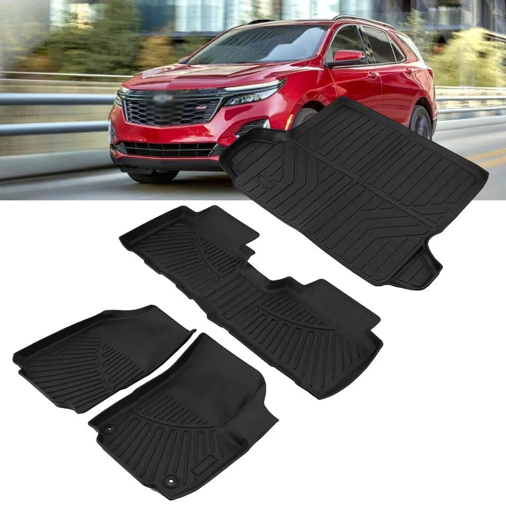 Heavy Duty Floor Mats & Cargo Liner for Chevrolet Equinox (2018–2025)