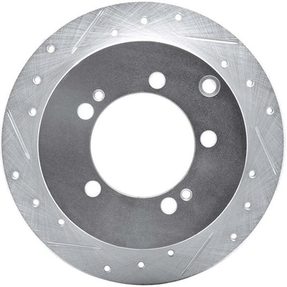 Rotor Set for Mitsubishi Outlander (2005–2006) ALX-PAU-DF-7512-72084-CLA2, Drilled and Slotted