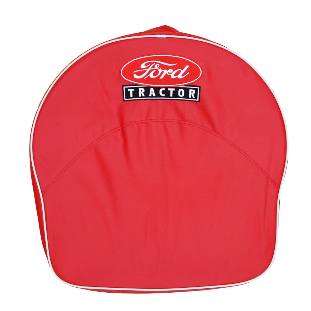Tractor Seat Cushion for Ford 8N Jubilee NAA 600 801 9N (Red & White)
