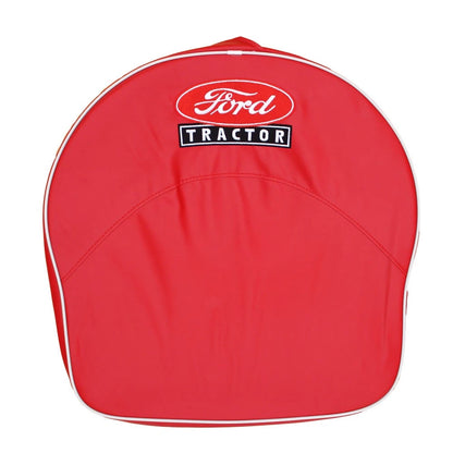 Tractor Seat Cushion for Ford 8N Jubilee NAA 600 801 9N (Red & White)