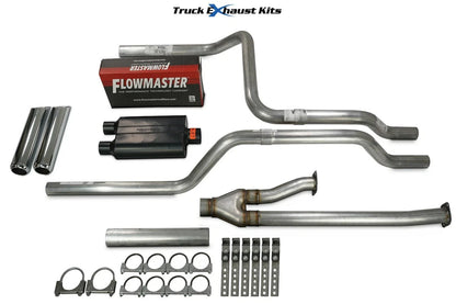 2.5" Dual Exhaust Kit for Toyota Tundra (2014–2021) Super 40 Chrome Tip
