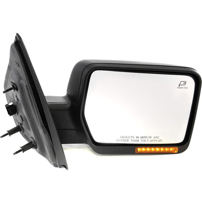 Set of 2 Power Mirrors for Ford F-150 (2004–2006) Heated Folding Black