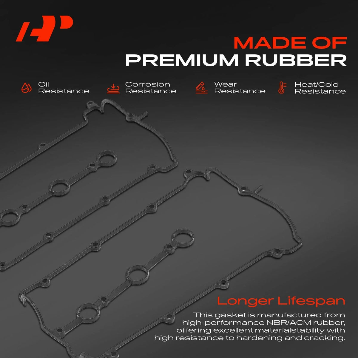 Engine Valve Cover Gasket Set for Ford Probe (1993–1995) Mazda MX-6 (1993–1997)