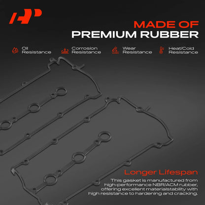 Engine Valve Cover Gasket Set for Ford Probe (1993–1995) Mazda MX-6 (1993–1997)